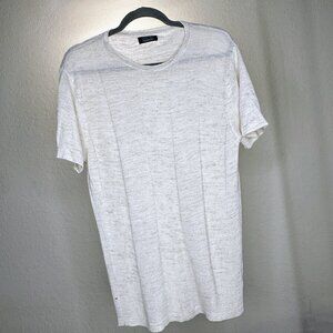 Zara Men's Linen Blend T-Shirt